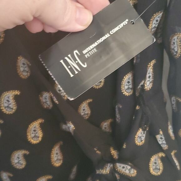 INC Wrap Blouse - Picture 6 of 10